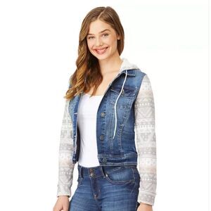 Wallflower Authentic Denim The Dreamer Fit Junior Denim Jacket Size Small